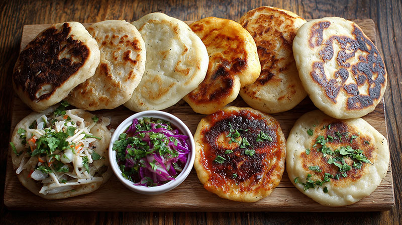 Comparing Different Pupusa Types