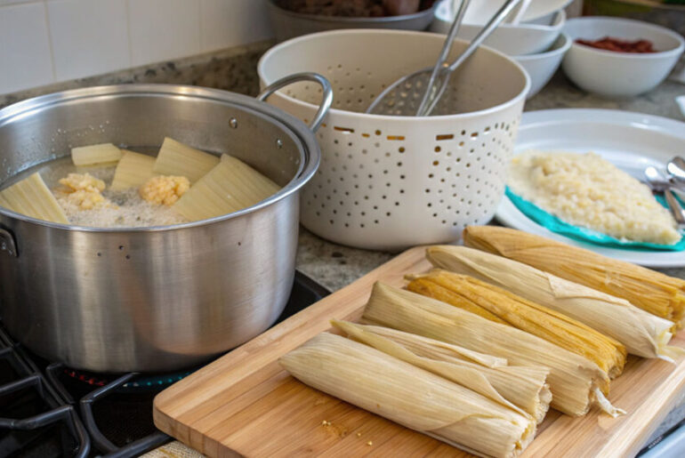 how to make tamales without a steamer