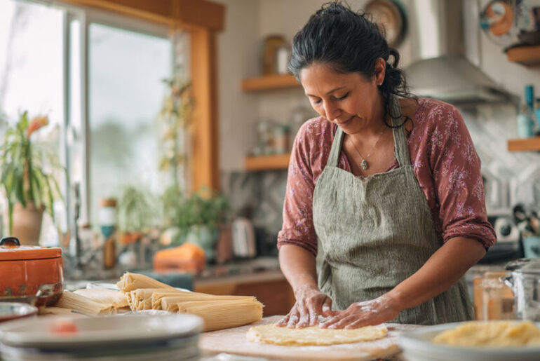 how to wrap tamales