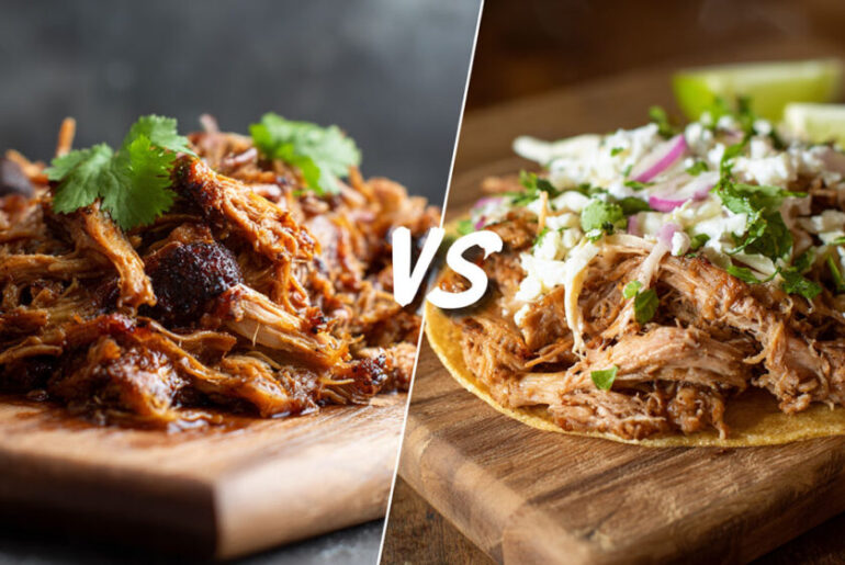 carnitas vs pulled pork