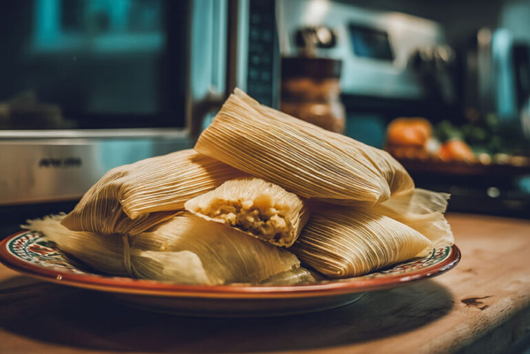 how to microwave tamales